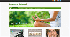 Desktop Screenshot of despertarintegral.com